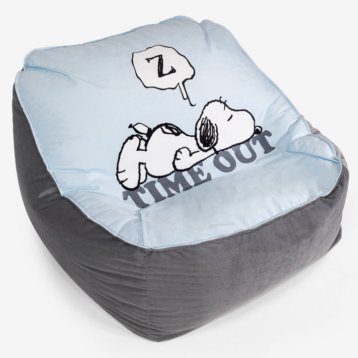 Snoopy Sedací pytel Sloucher, křeslo - Oddechový čas 01